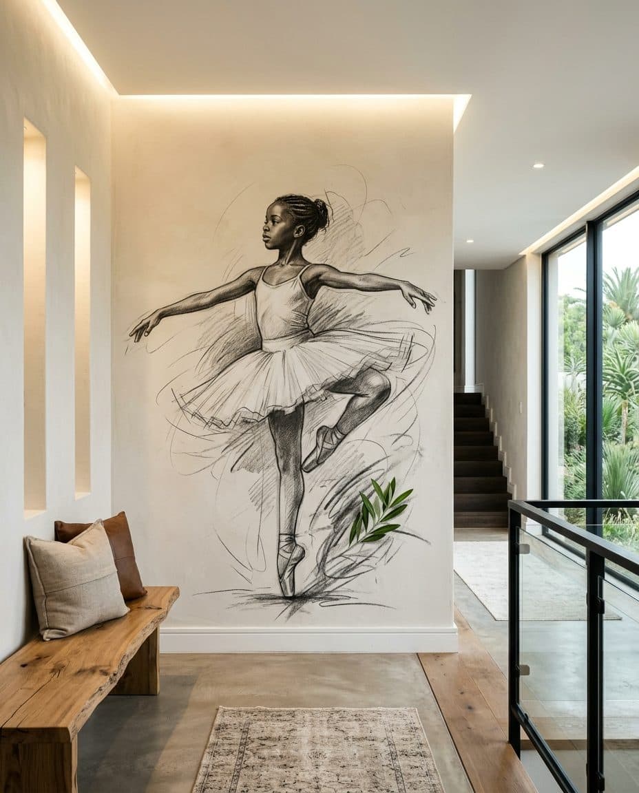 14 passage ballerina - Wallpaper