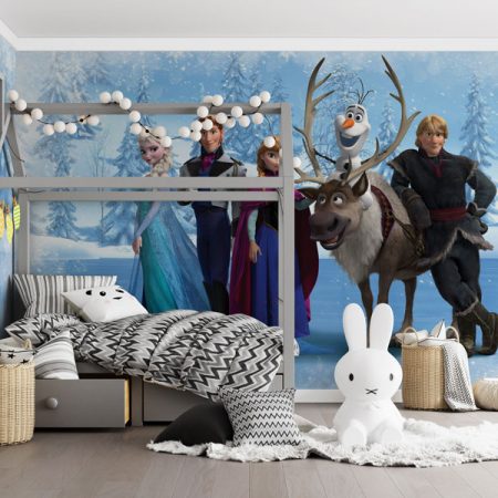 Frozen-Wallpaper-wrapped-arond-room