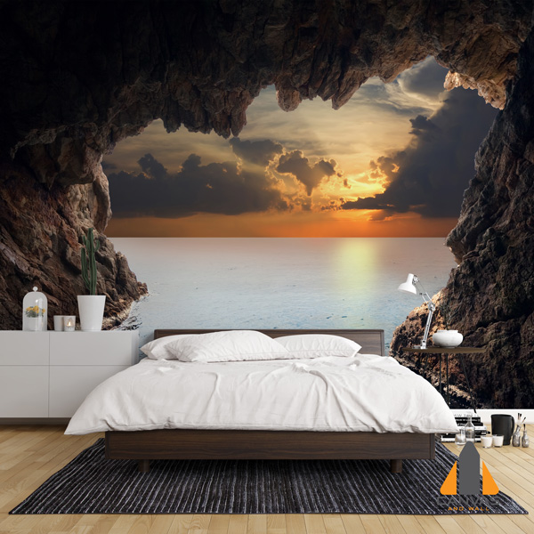 Sea-Cave-Wallpaper – Canvas and Wall South Africa